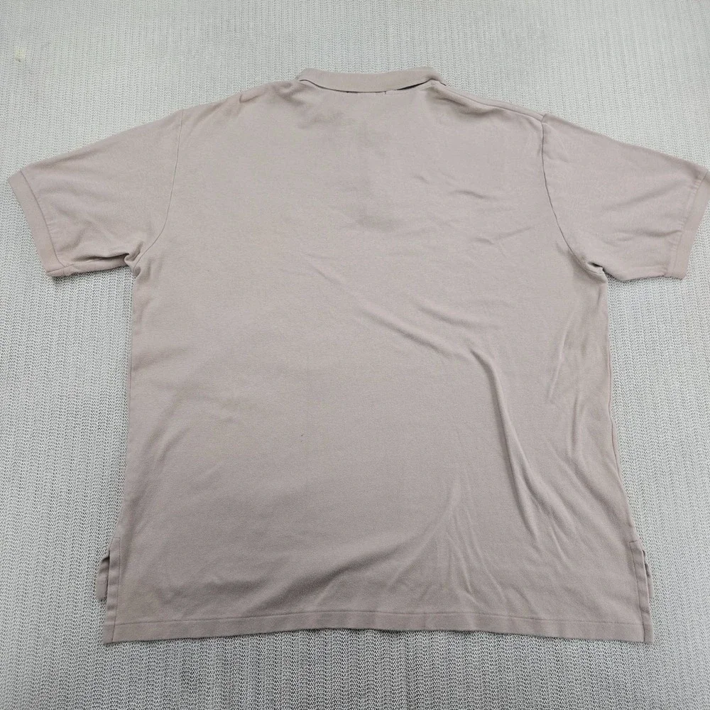 Polo Ralph Lauren Shirt Mens 2XLT Tall BVeige Short Sleeve Pony Preppy